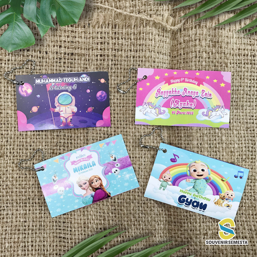 Jual Kartu Ucapan terima kasih ulang tahun thankyou card hangtag