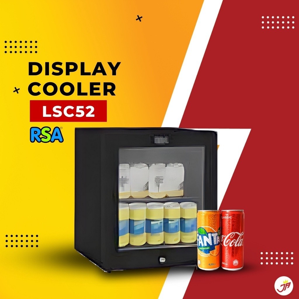 Jual RSA Display Cooler portable LSC52 / LSC-52 Showcase 1 Pintu RSA ...