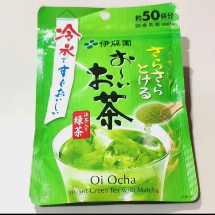 Jual ITO EN ITOEN OI OCHA GREEN TEA MATCHA POWDER INSTANT No 1 JAPAN HOT COLD WATER