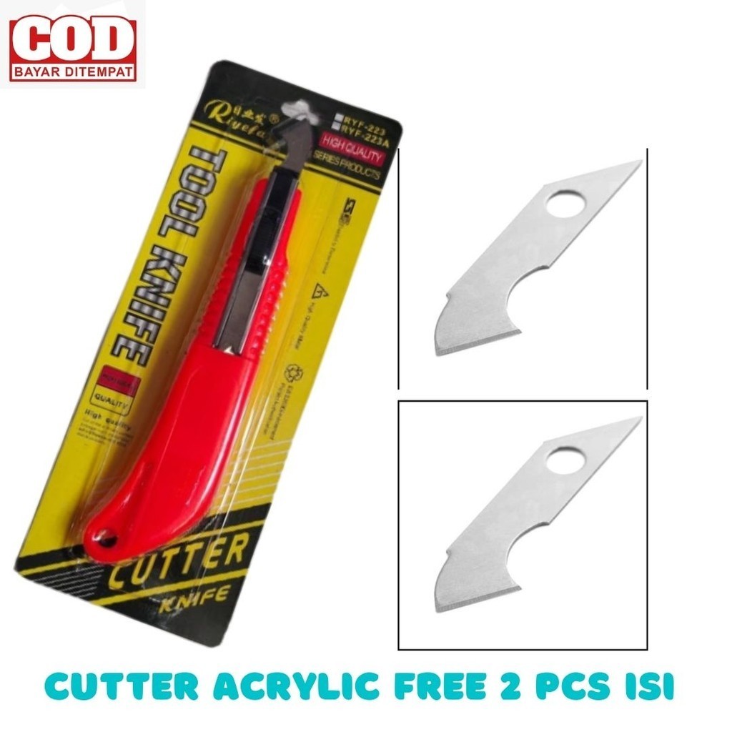 Jual Cutter Akrilik Pisau Pemotong Acrylic Pisau Akrilik Kater Mika ...