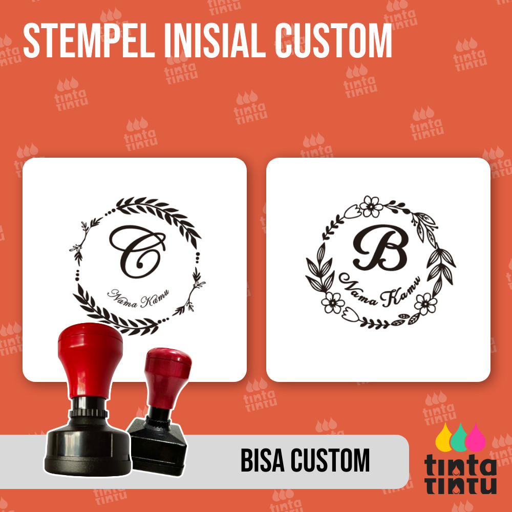 Jual Stempel Inisial Custom | Shopee Indonesia
