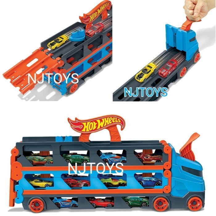 Jual Best Seller Hot Wheels Track Speedway Hauler Track mega truk ...