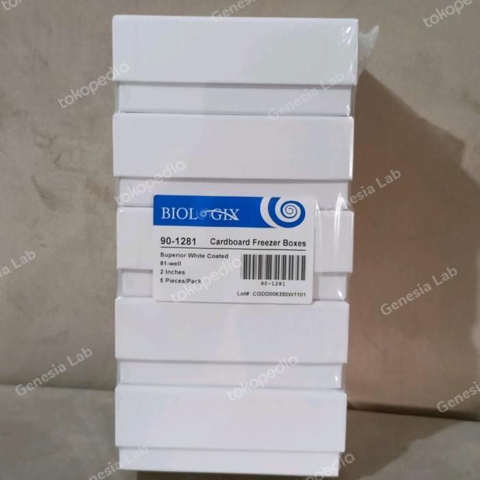 Jual Biologix Cryobox White 2 Inch Box Sampel Tube 1,5 Ml 81 Well I 90 ...