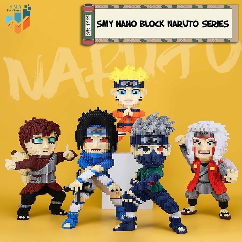 Jual Original Nano Blocks NARUTO SERIES 3D Model medium size, Mainan ...