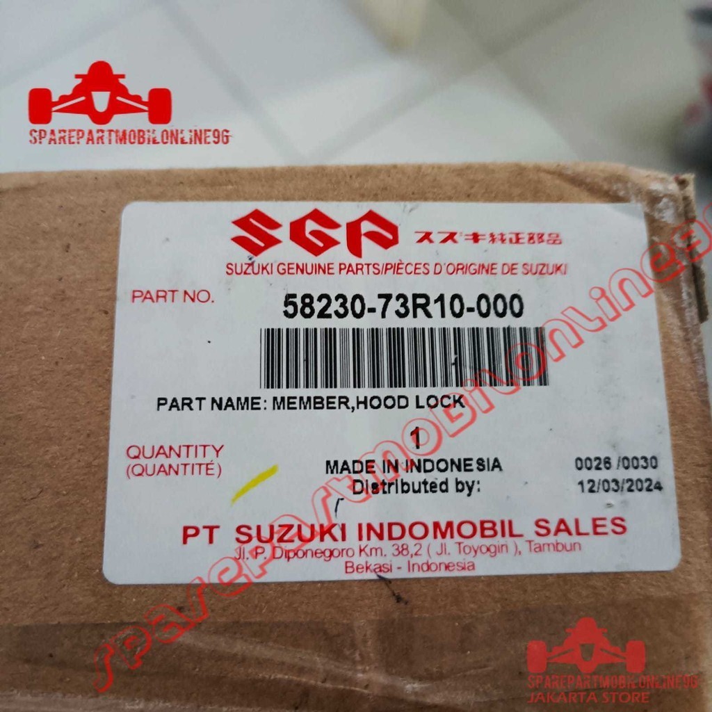 Jual Bull Head Atas Suzuki All New Ertiga 2019 Member Hood Lock ASLI ...