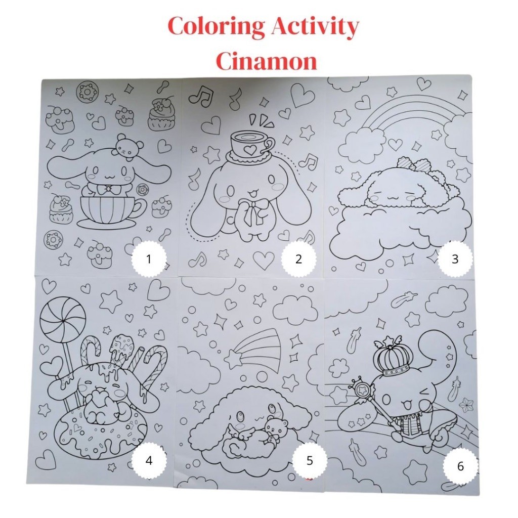 Jual LOMOTOYZ Mainan Edukasi COLORING ACTIVITY SET isi 12 lembar ...