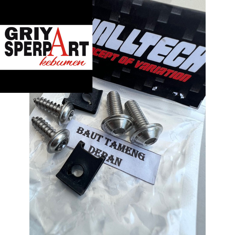 Jual baut tameng temeng depan jupiter z custome asli stenlis anti karat ...