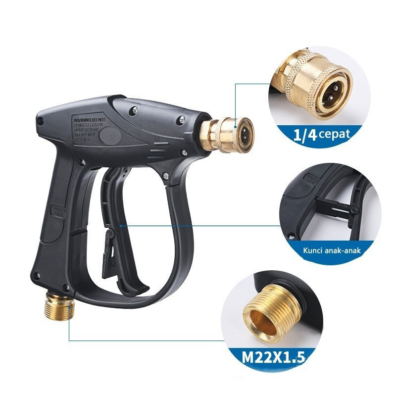 Jual BECKY - Alat Semprotan Air Jet Cleaner Gun Panjang Stick Tembakan ...