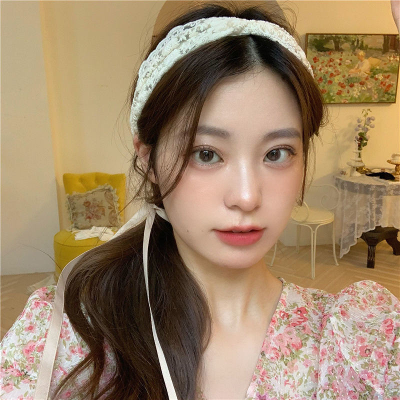 Jual Town Shell Stacey Lace Korean Bandana / Bando Korea Premium