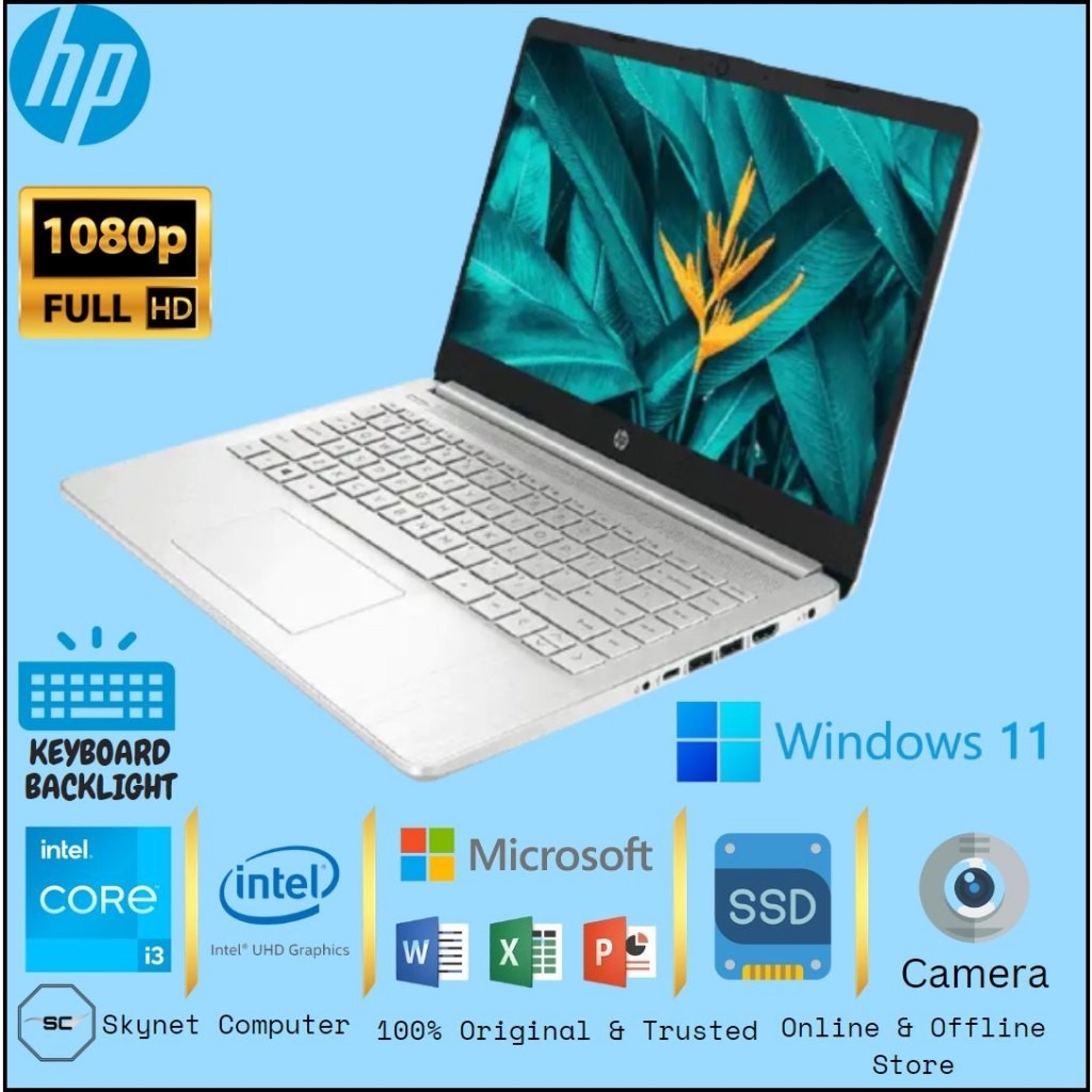 Jual LAPTOP HP 14S DQ5115TU CORE i3 1215U RAM24GB SSD1TB FHD WINDOWS 11 ...