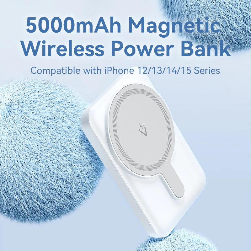 Vention Wireless Powerbank Magnetic Magsafe 20W iPhone Fast Charging Type C PD