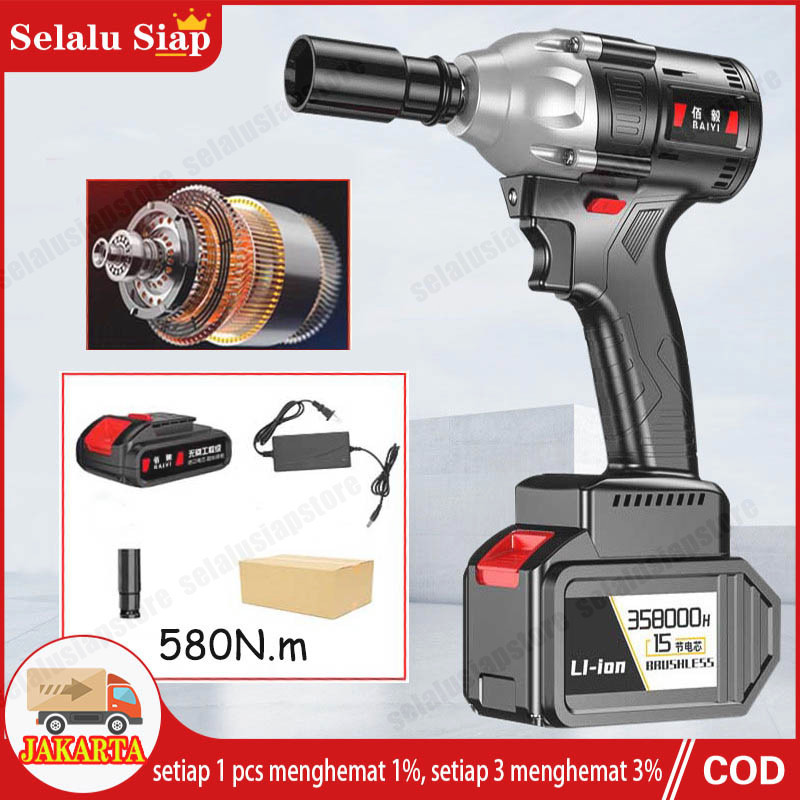 Jual cordless impact wrench sale