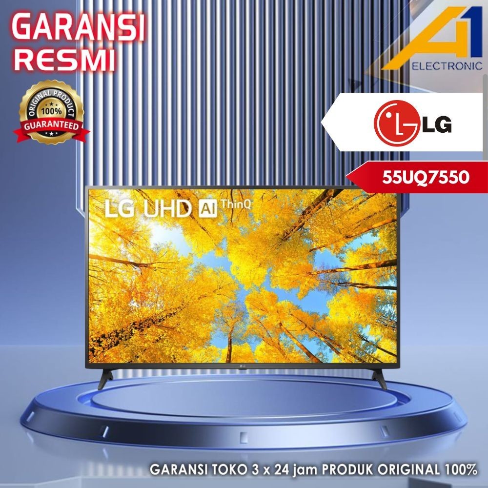 Jual LED TV LG 55UQ7550 / 55UQ7550PSF Smart TV 4K UHD 55 inch | Shopee ...