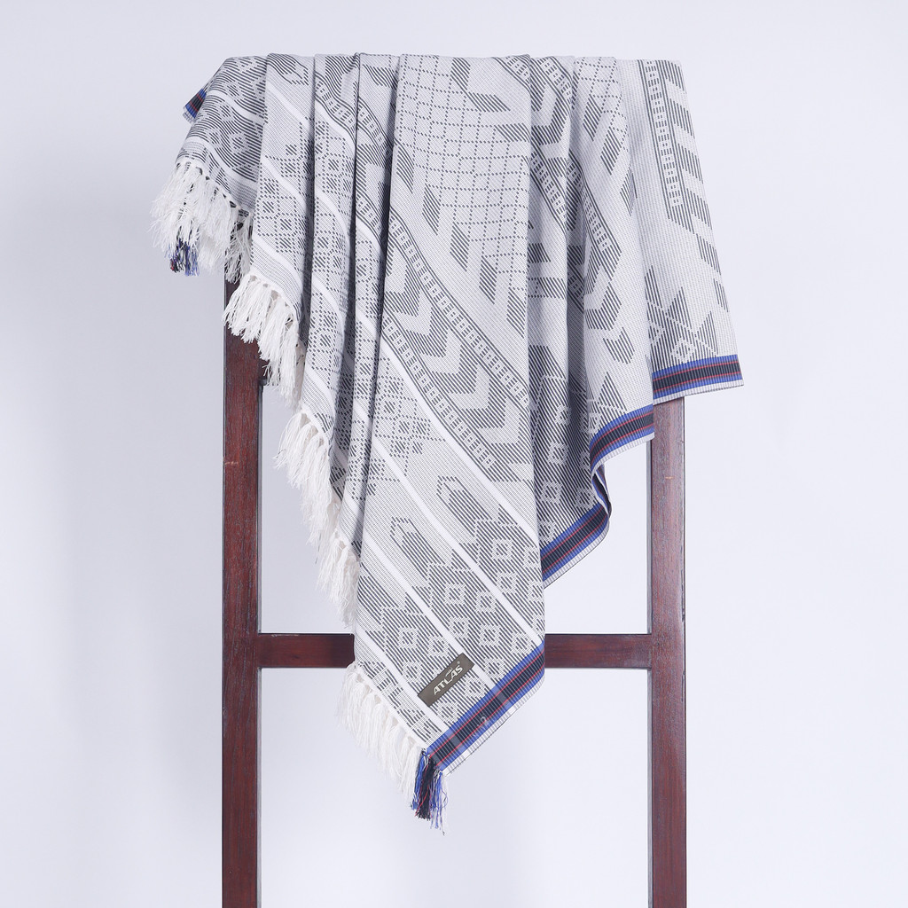 Jual Surban Subaiyah ATLAS Motif Dobby SGF 01 Putih 01 | Shopee Indonesia