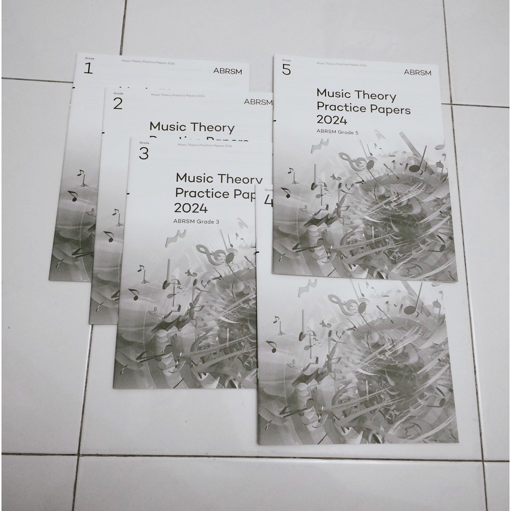 Jual Music Theory Practice Paper 2024 ABRSM theory past paper Buku ...