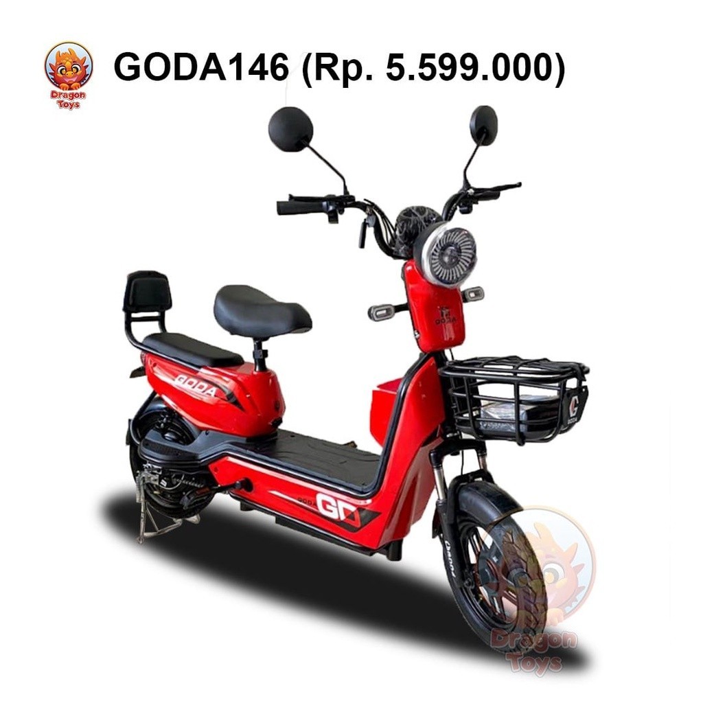 Jual FROMO SPESIAL SEPEDA LISTRIK GODA GOLDEN PANTHER - SEPEDA LISTRIK ...