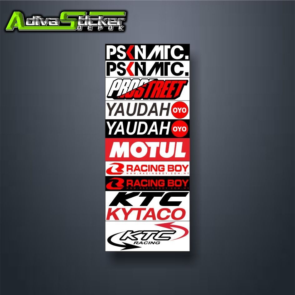 Jual STICKER RACING / STIKER PACK / STIKER MOTOR | Shopee Indonesia