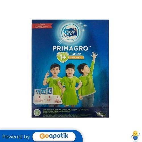 Jual Frisian Flag Primagro 1+ Usia 1-3 Tahun Rasa Madu 360 Gram Box ...