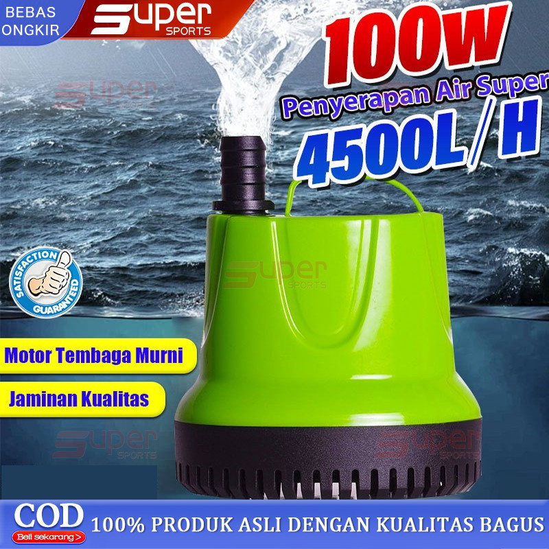 Jual Pompa Air 6000-8000L/H 10 Tahun Pompa Air Submersible Akuarium