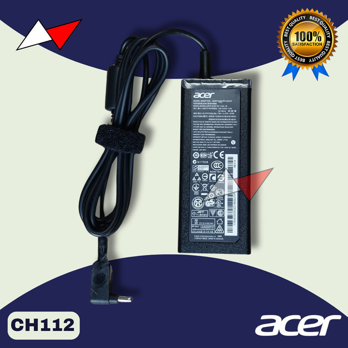 Superer - Cargador de CA de 45 W Apto para Acer Swift 3 SF314-51 SF314