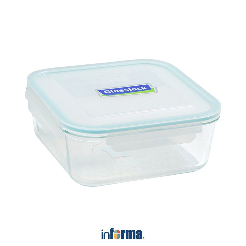 Jual Informa Glasslock 2.6 ltr Basic Wadah Makanan - Ungu Food ...