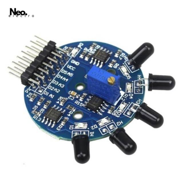 Jual Sensor api flame module 5 channel Arduino uno Mega | Shopee Indonesia