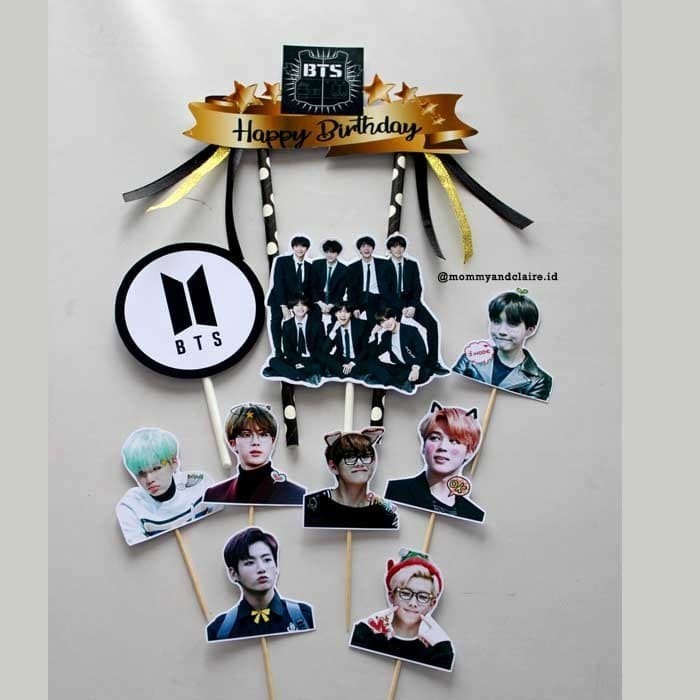 Jual [New] Cake Topper BTS | Shopee Indonesia