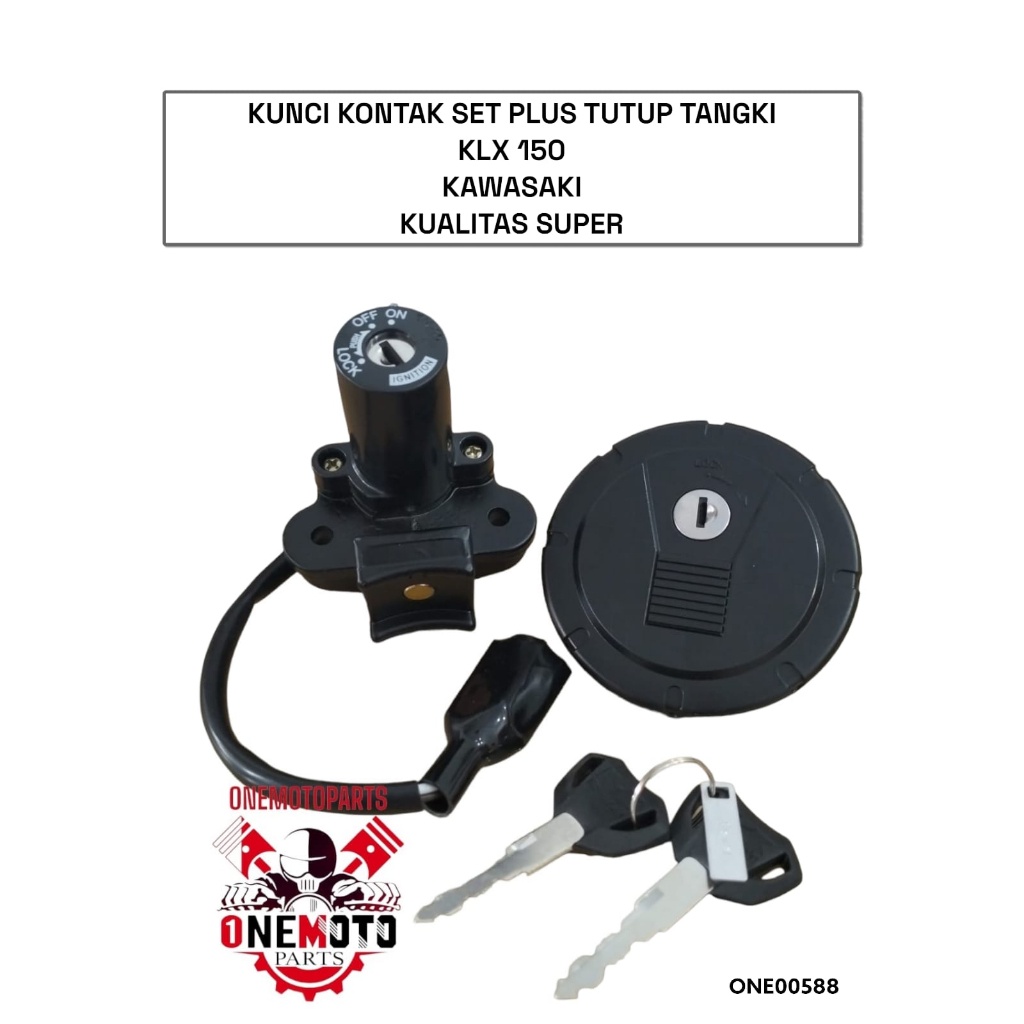 Jual Orimoto Kunci Kontak Set Plus Tutup Tangki Klx Kawasaki Kualitas Super Shopee Indonesia