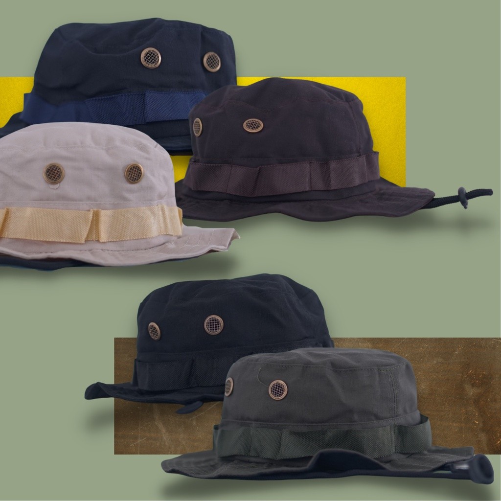 Jual Topi Anak dan Balita Model Rimba Polos Dengan Ripstok Premium dan ...