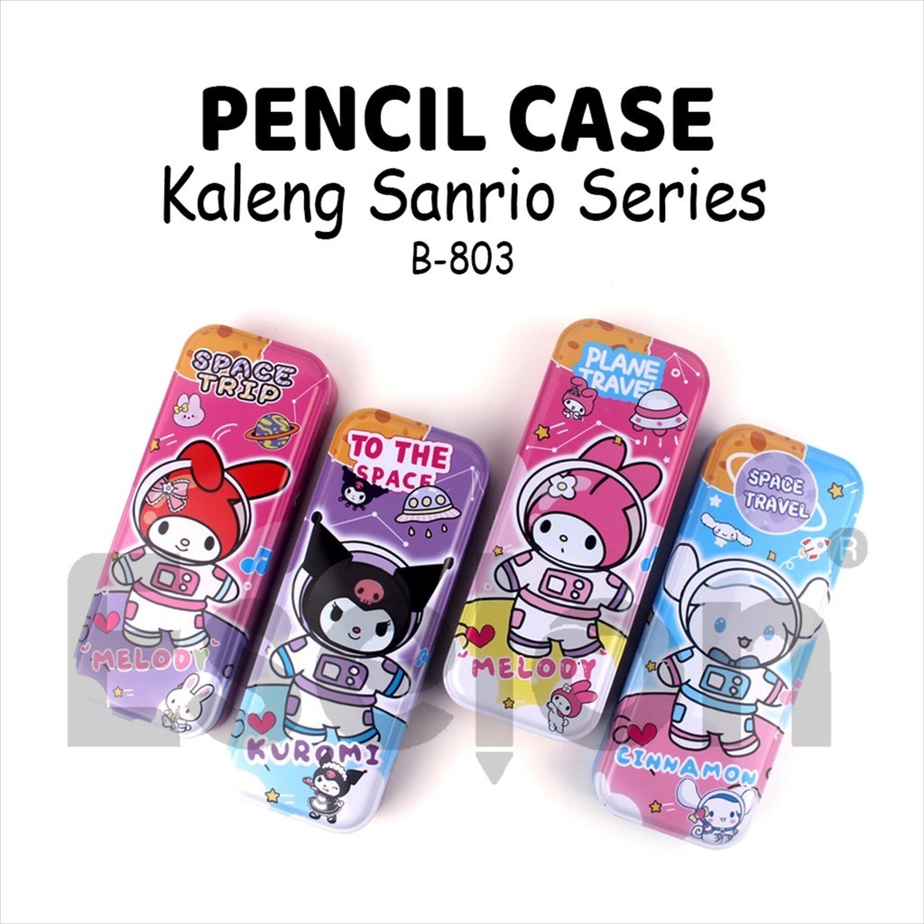 Jual Kotak Pensil Kaleng SANRIO B-803 / Tempat Pensil Kaleng SANRIO ...