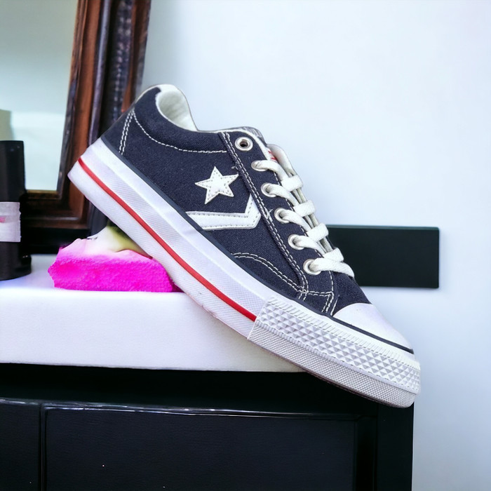 Jual Converse Star Player Ox Blue Biru 42 Shopee Indonesia