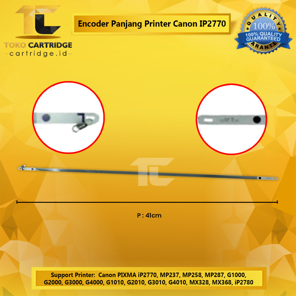 Jual Encoder Panjang Timing Line Printer Canon IP2770 G1000 MP287 MX237 ...