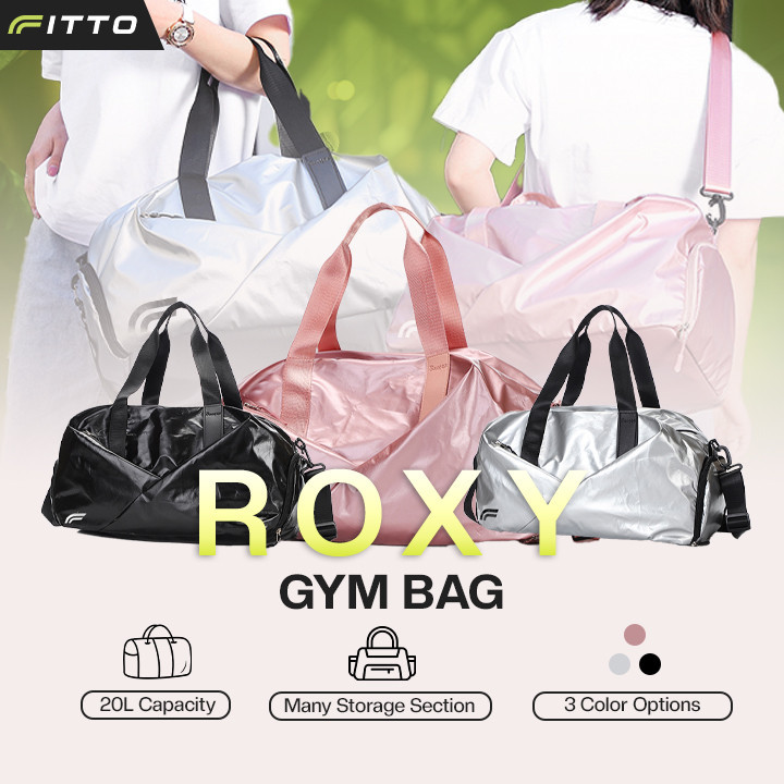 Jual FITTO ROXY Tas Gym Bag Fitness Yoga Pilates Waterproof | Shopee ...