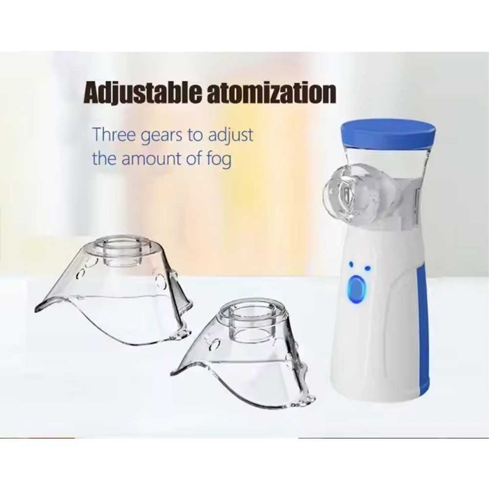 Jual Alat Terapi Pernapasan Inhaler Nebulizer Uap Batuk Pilek | Shopee ...