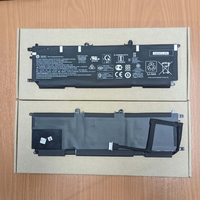 Batterie HP Envy 13 AD03XL - 51,4WH - Remplace HSTNN-DB8D, 921409-2C1