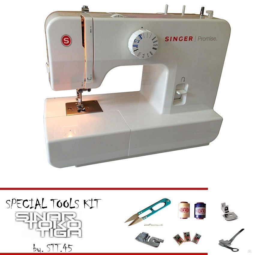 Jual FREE TOOL KITS - Singer 1408 PROMISE Mesin Jahit Portabel Pemula ...
