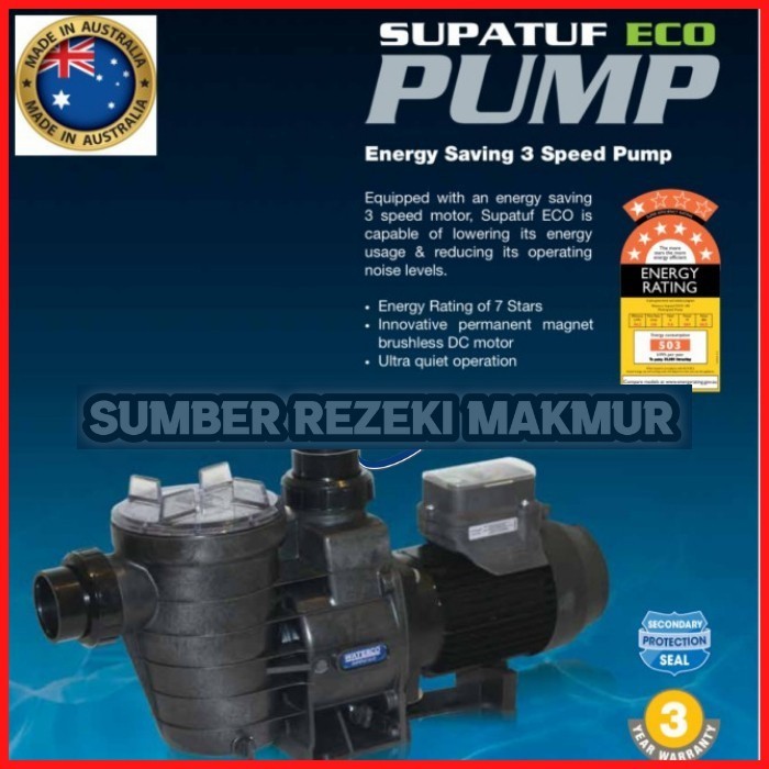 Jual Pompa Air Kolam Renang 1HP Variable Supatuf ECO Swimming Pool Pump ...