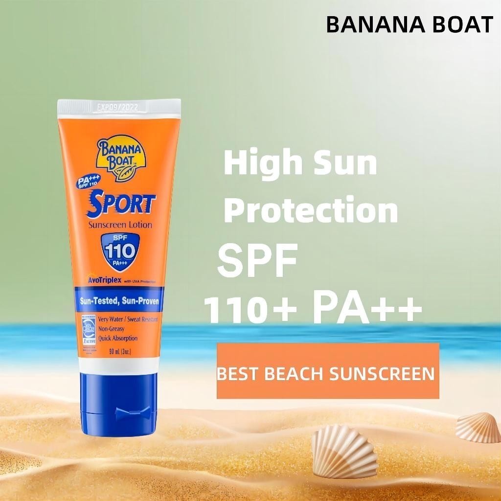 Jual Banana Boat Sport Sunscreen SPF 110 PA+++ 90ml /Sunblock/Banana ...