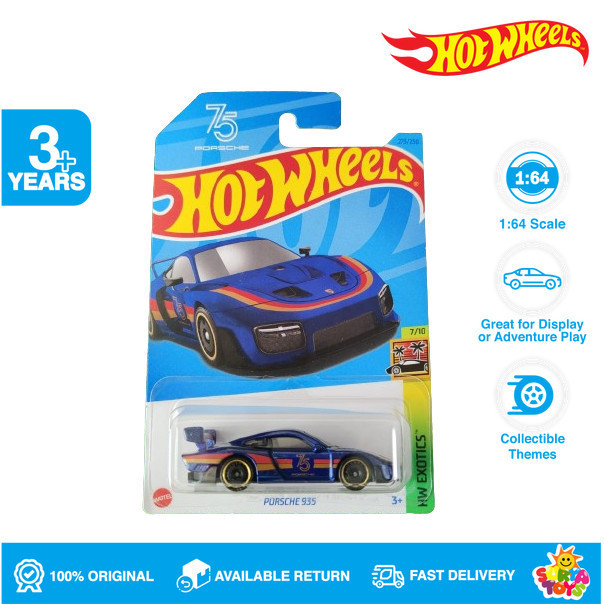 2022 Hot Wheels Best Buy Exclusive Porsche 935 Orange Lot of 3