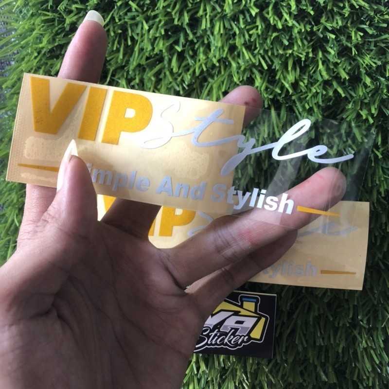 Jual Stiker VIP* STYLE sticker cutting | Shopee Indonesia