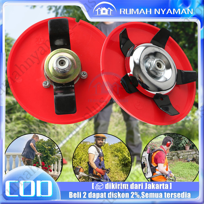 Jual Pisau Matun Double Blade Padi Mesin Potong Rumput Alat Penyiang Gulma Alat Matun Padi Mesin