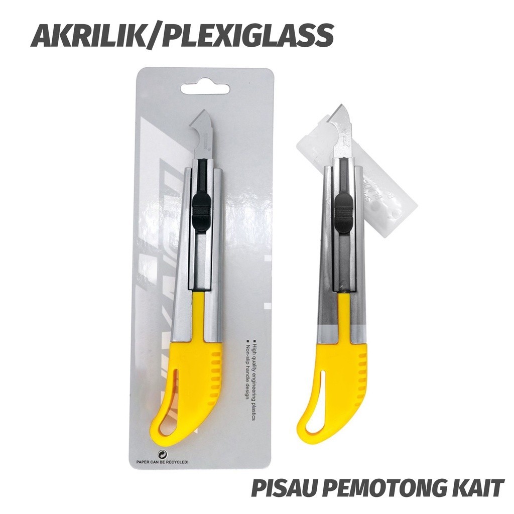 Jual Dengan 2 pcs mata pisau cadangan/Pisau akrilik/PISAU CUTTER ...