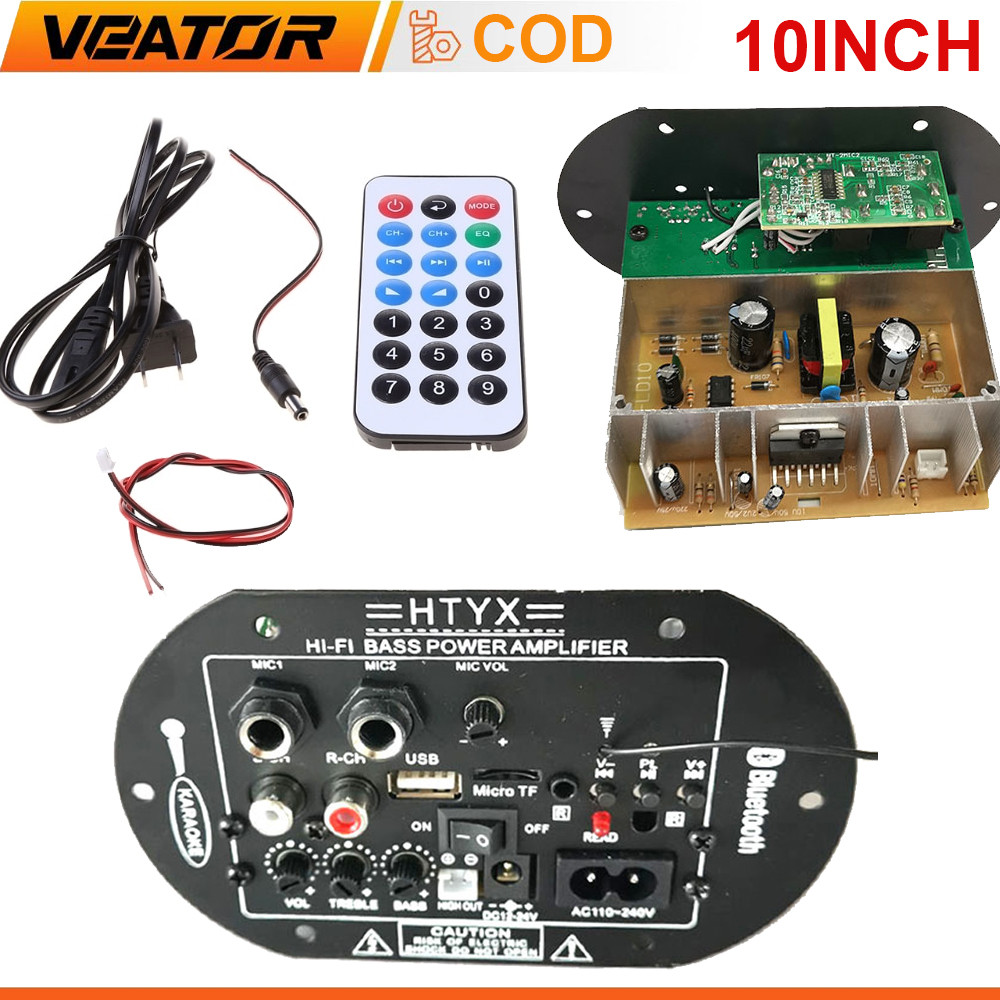 Jual Papan Penguat Audio Bluetooth Mobil 10 inci Subwoofer 120W ...