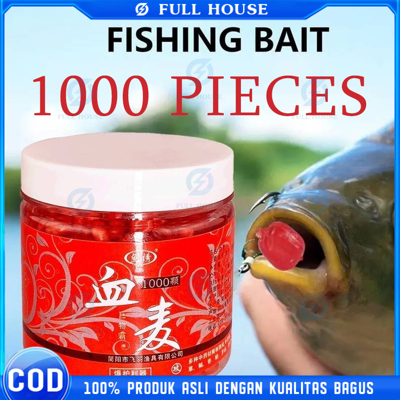 Jual 1000Pcs/Set Umpan Pelet Cacing Darah Umpan Ikan Mas Umpan Pancing ...