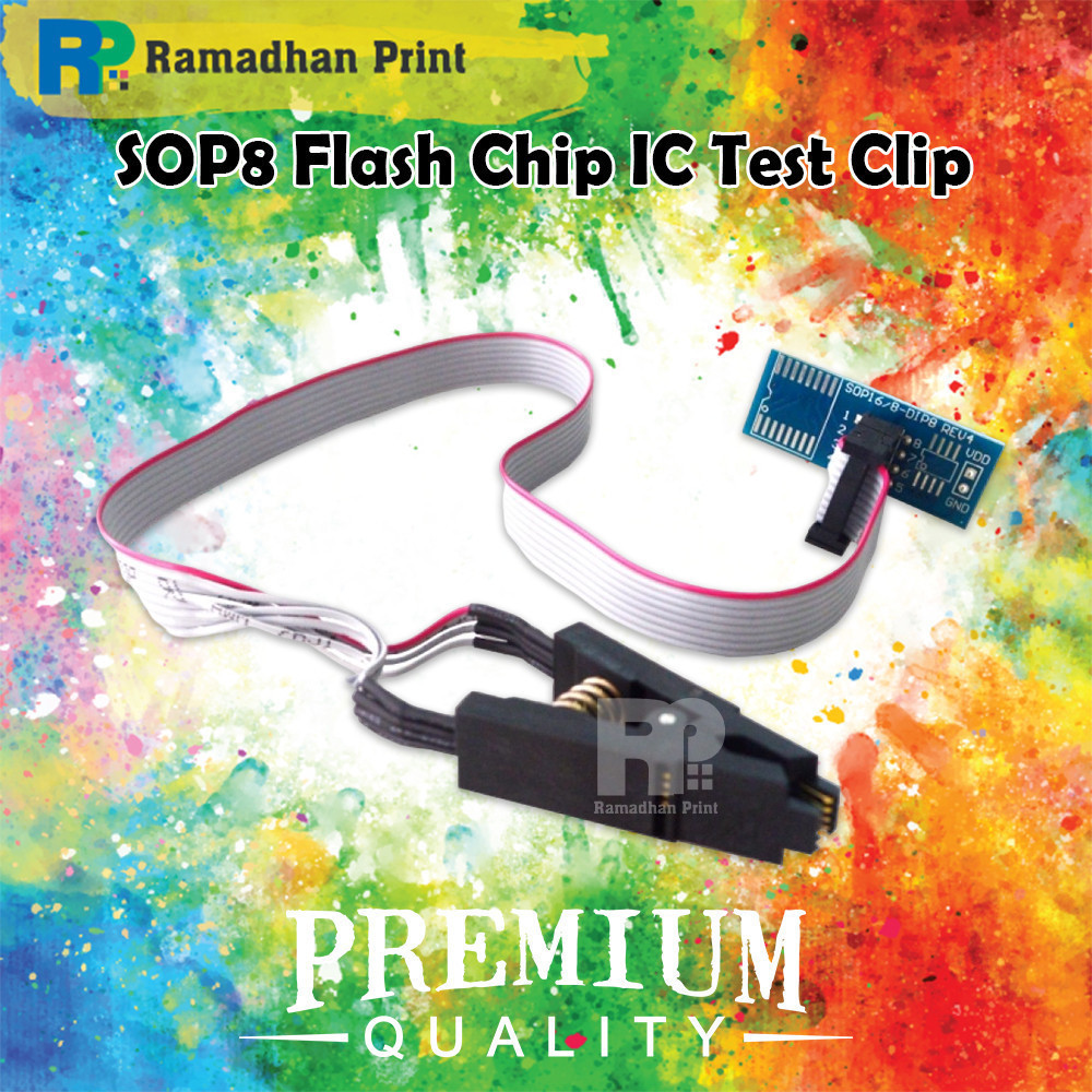 Jual SOP8 Flash IC Chip Test Clip Tools Programmer Eprom Eeprom BIOS ...