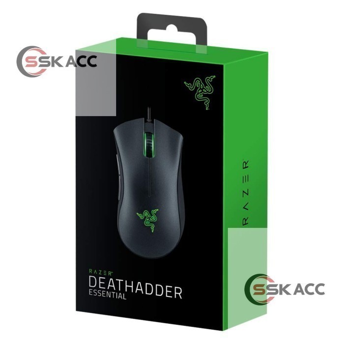 Jual Razer Deathadder Essential Gaming Mouse 6400 DPI Original SSKACC ...