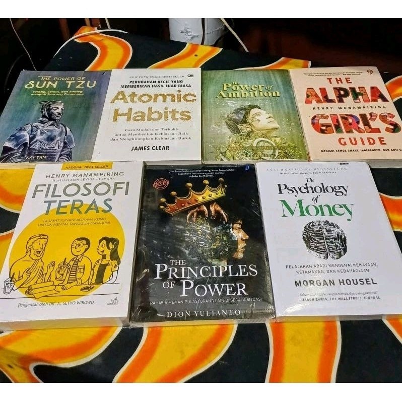 Jual Paket Buku Buku Filosofi Teras The Principles Of Power The Power