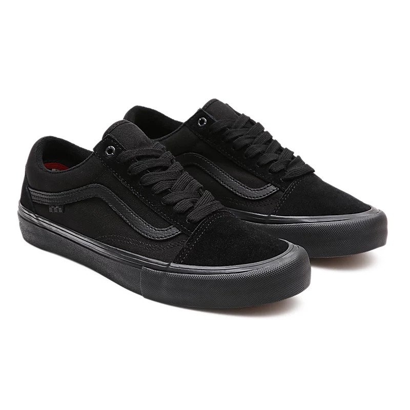 Jual Vans Skate Old Skool Black Black Shopee Indonesia