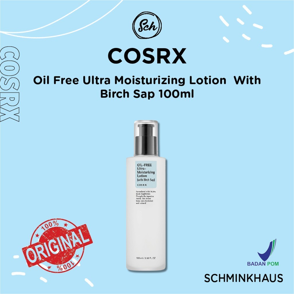 Jual COSRX Oil Free Ultra Moisturizing Lotion With Birch Sap 100ml ...