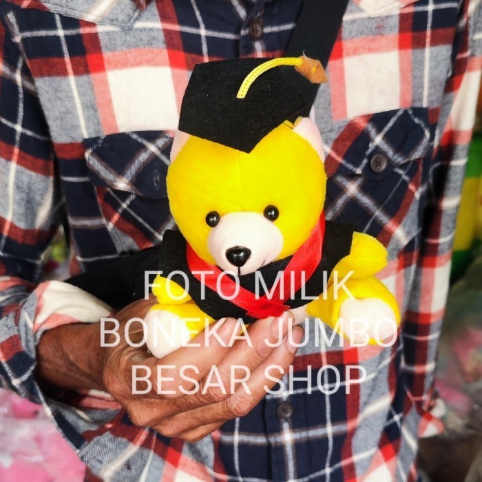 Jual BONEKA TEDDY TEDY BEAR BERUANG TOGA TOPI GRADUATION WISUDA KUNING ...